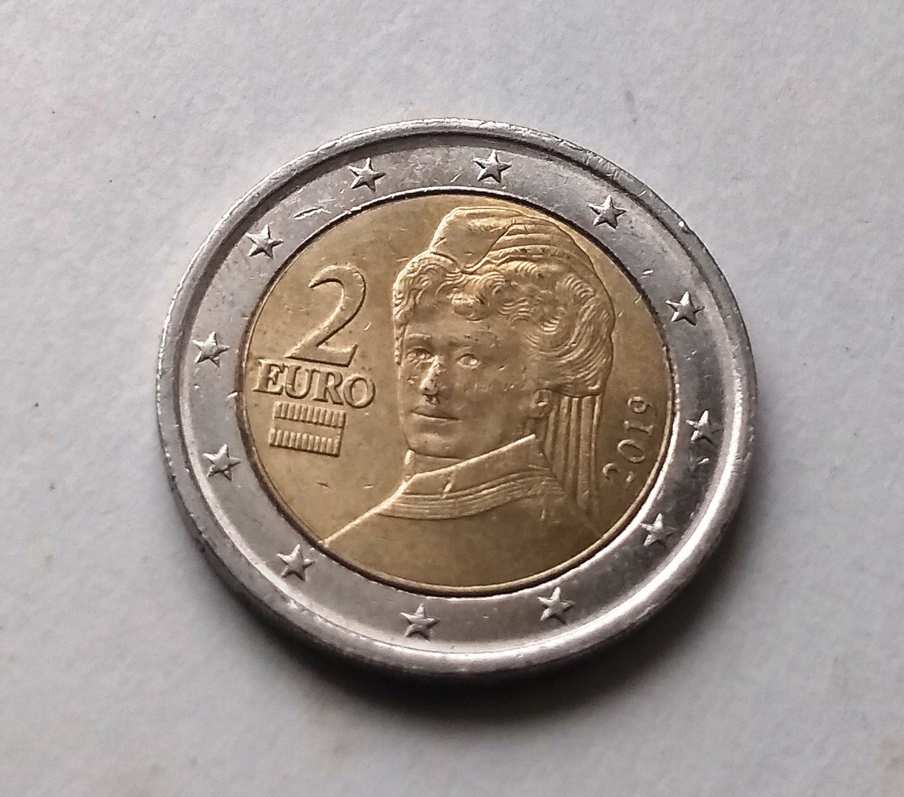 Austria 2019 - 2 euro - obiegowe