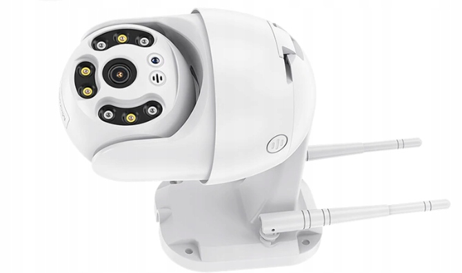 KAMERA ZEWNĘTRZNA WIFI IP OBROTOWA 4MPX MONITORING Rozdzielczość 4 Mpx