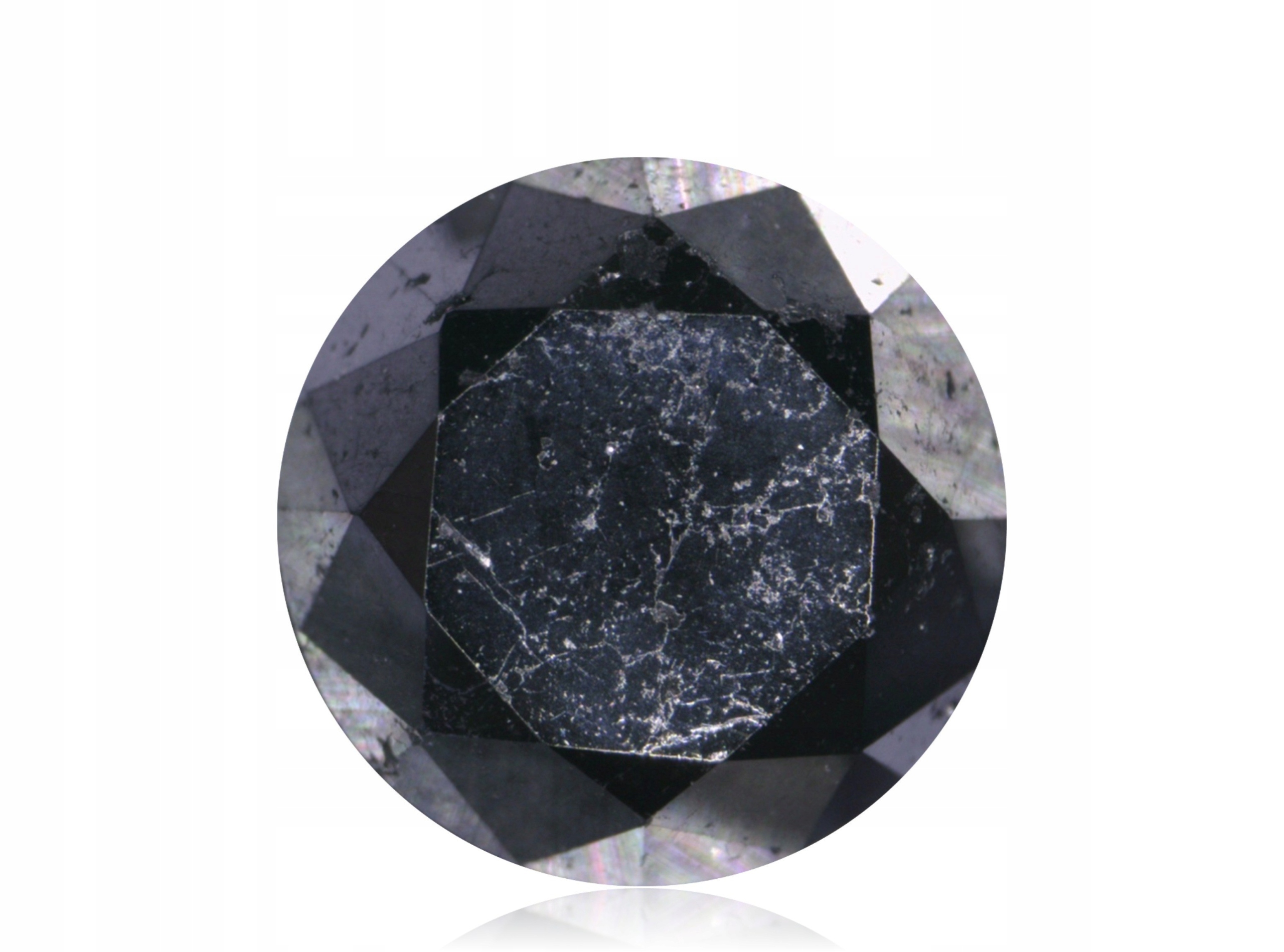 Diamond 0.83ct Black Briliant eCertifikát Wbd