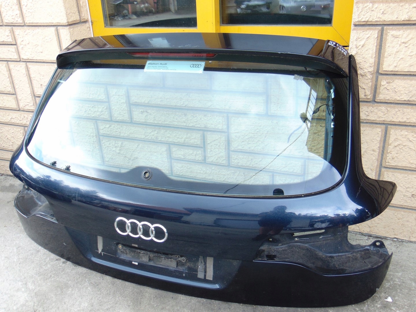 boot door rear Z window AUDI Q7 4L LZ5Q S-LINE