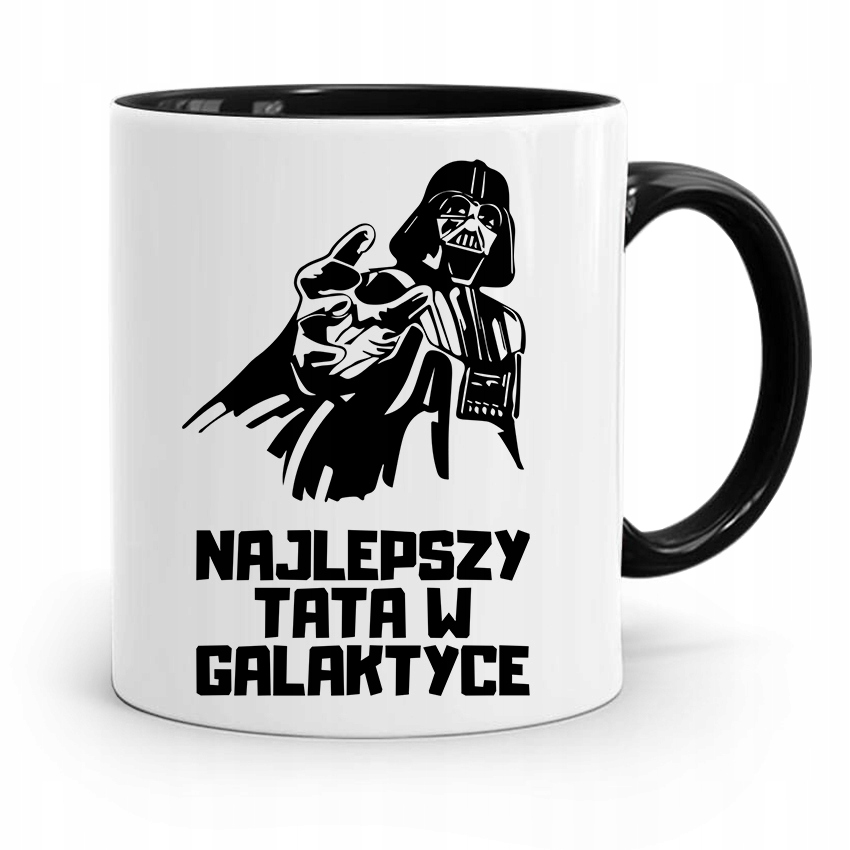 

Kubek Czarny Dzień Ojca Najlepszy Tata W Galaktyce