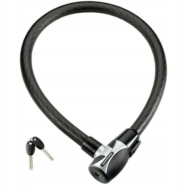 Kryptonite Reinforced Cable Lock Hardwire 2085 Black