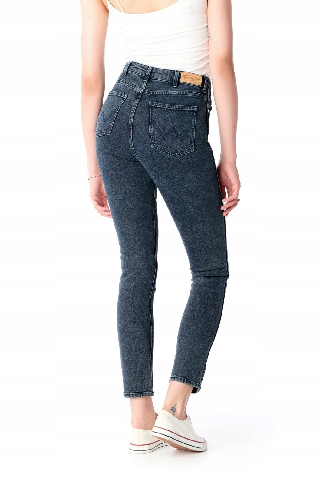 Damskie jeansy rurki Wrangler Retro Skinny Midnight Sto W253WB19X 26/32