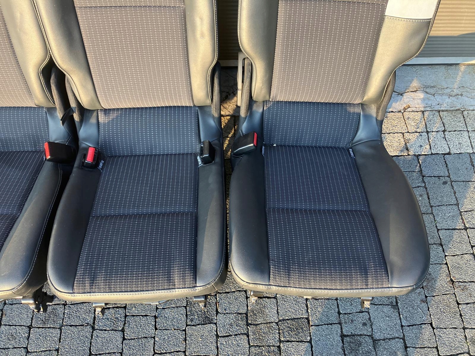 Sitze heck RENAULT SCENIC III LIFT Halbleder BOSE