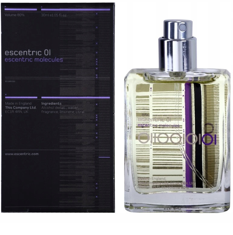 Escentric Molecules Escentric 01 Edt Znovu plnitelný flakon 30 ml