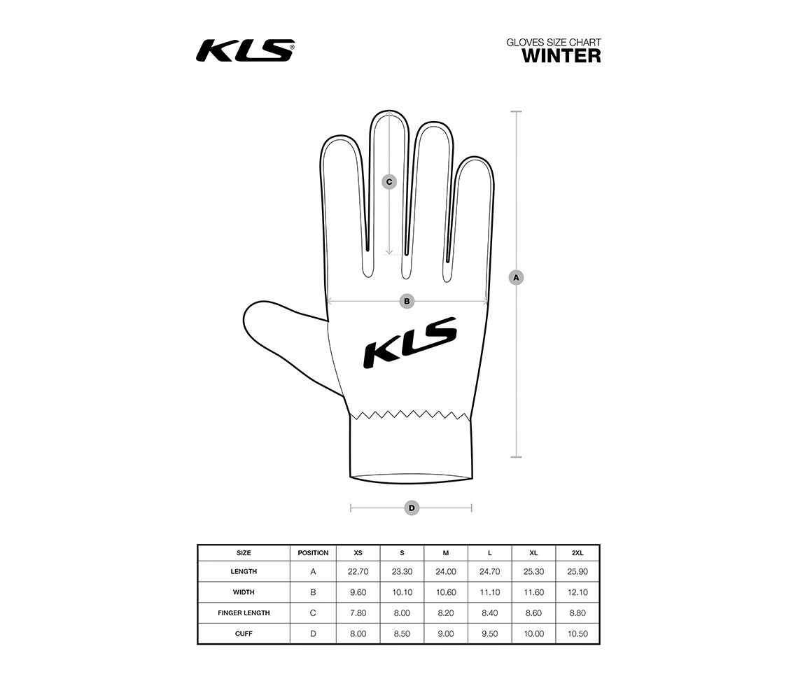 RĘKAWICZKI ROWEROWE ZIMOWE KELLYS BEAMER L Model BEAMER