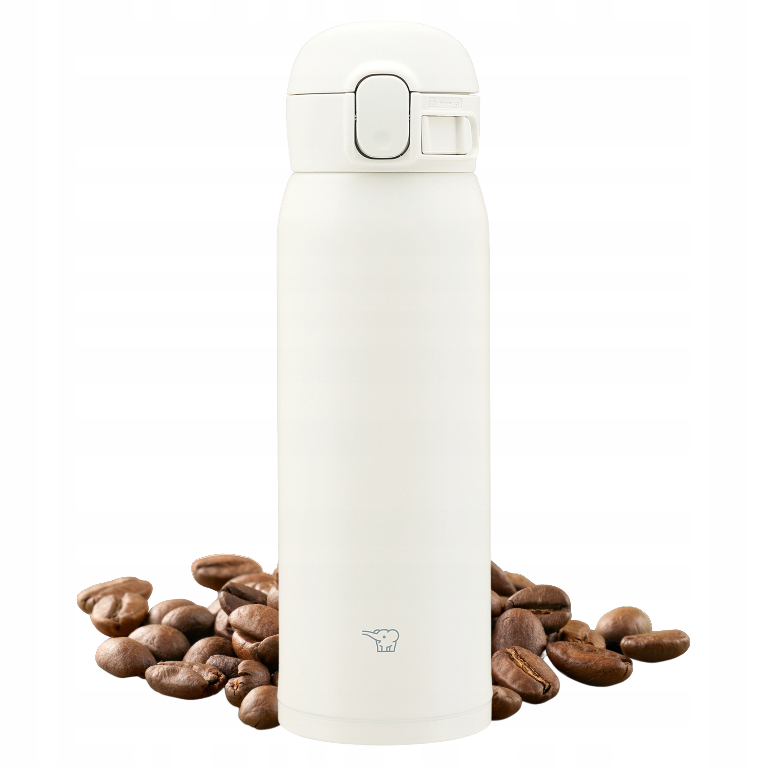 Termohrnek na kávu do auta Zojirushi SM-WS48-WM 480 ml Bílý