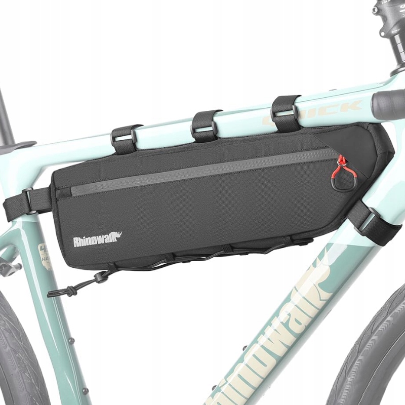 Rhinowalk Torba Rowerowa Na Ramę Wodoodporna Lekka Sakwa Do Ramy 2,7L Długa