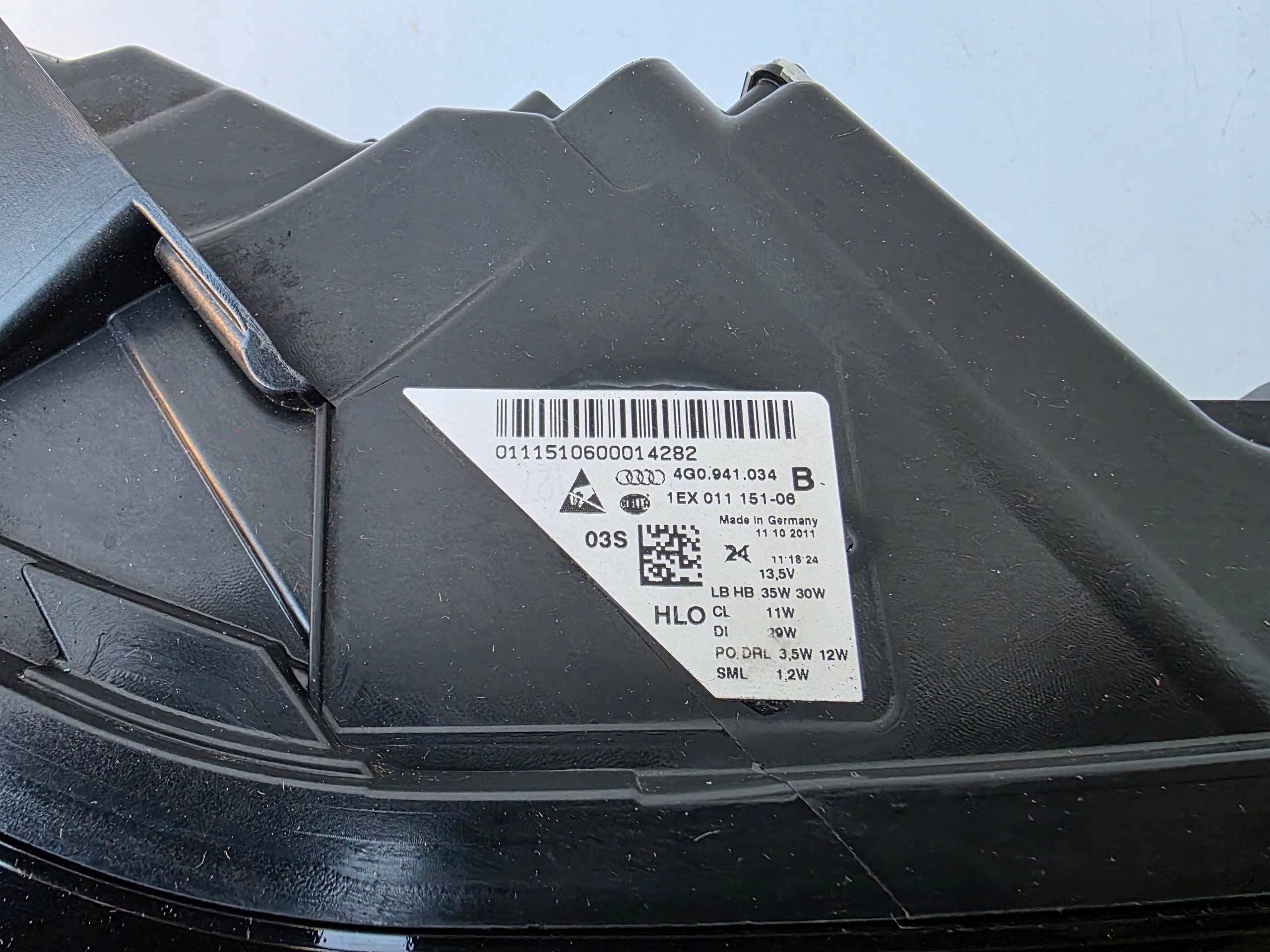 light left right FULL LED AUDI A6 C7 4G 2011-2015 KOMPLET