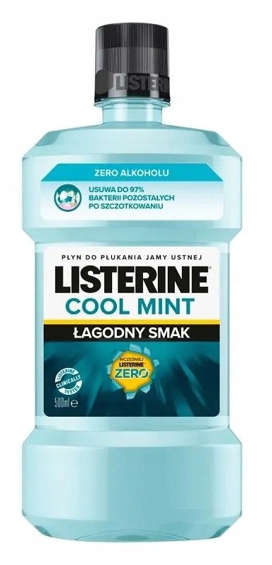 

Płyn do płukania ust Listerine Cool Mint 0% 500 ml