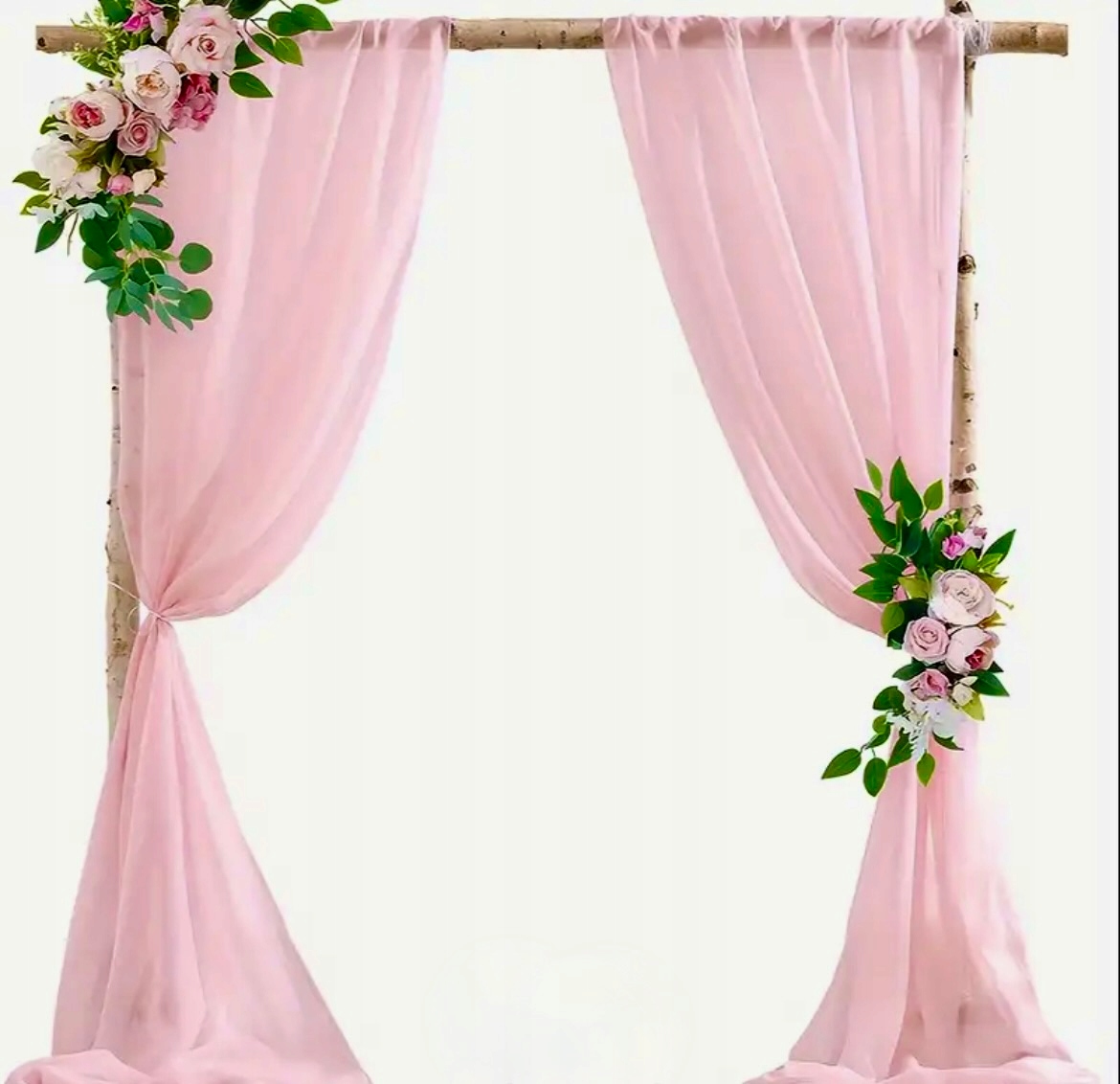 WOAL RÓŻOWY 300CM FIRANY SABLE I GATUNEK GŁADKI PIEKNY KOLOR WESELE ŚLUB Kod producenta New design