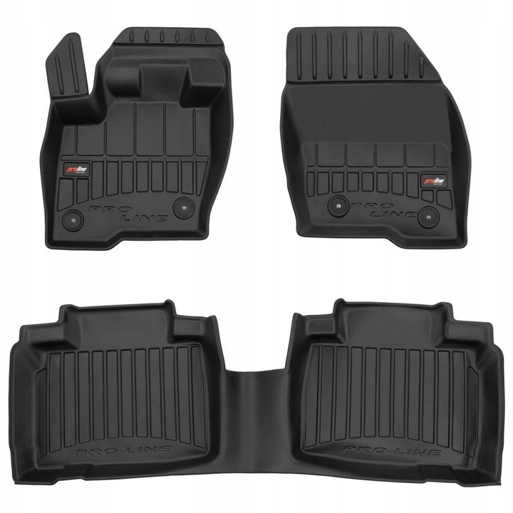 Dywaniki Gumowe Ford Edge Mk2 od 2014- Korytka 3D
