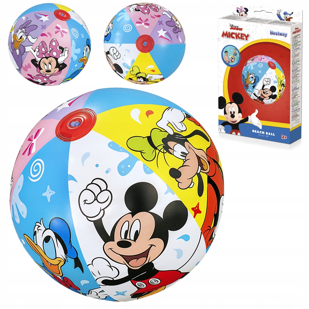 

Bestway Piłka plażowa Disney 51cm MyszkaMiki 91098