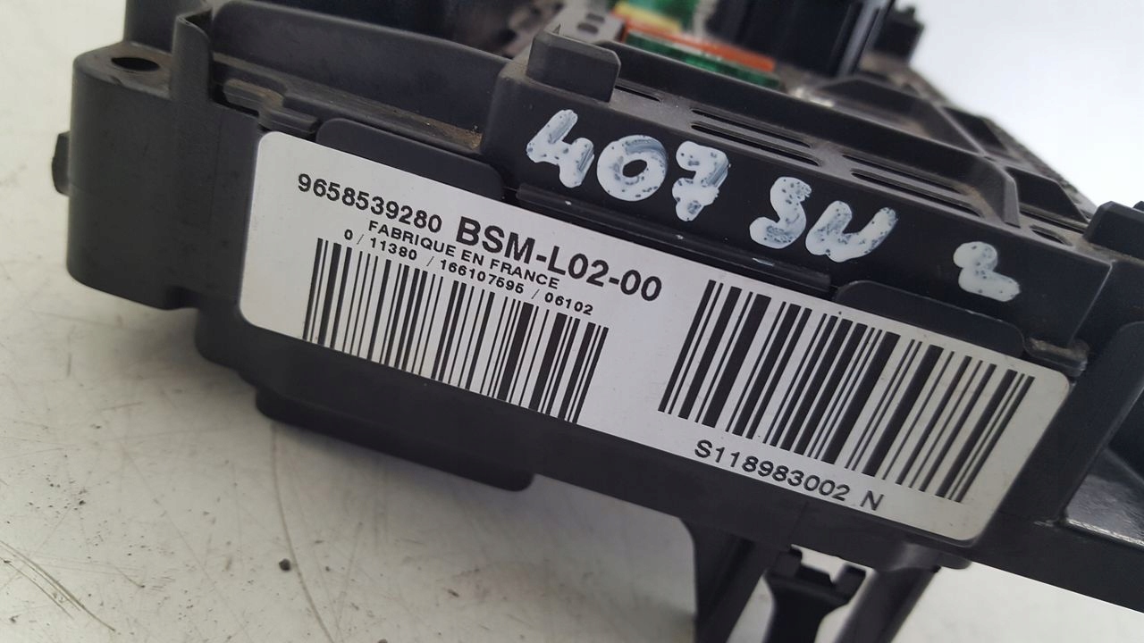 modulo BSM 9658539280 Peugeot 407 2,0 HDI