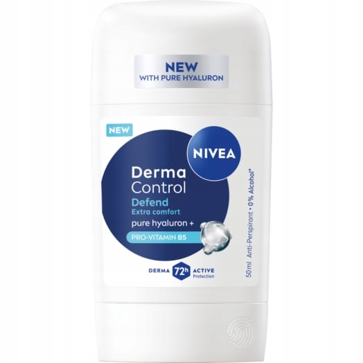 Nivea Derma Control antiperspirant 72h v tyčince
