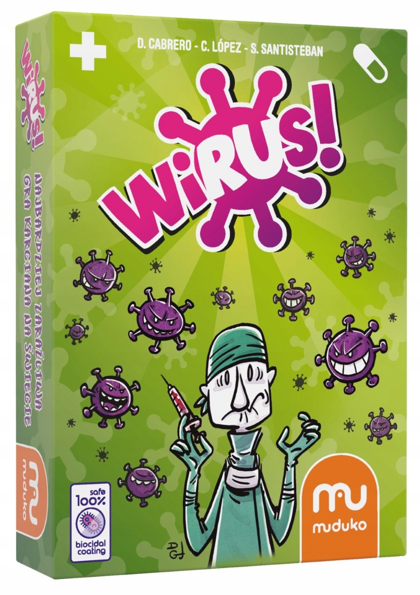 Wirus! + rozszerzenie gry Wirus! 2 Ewolucja Stan opakowania oryginalne