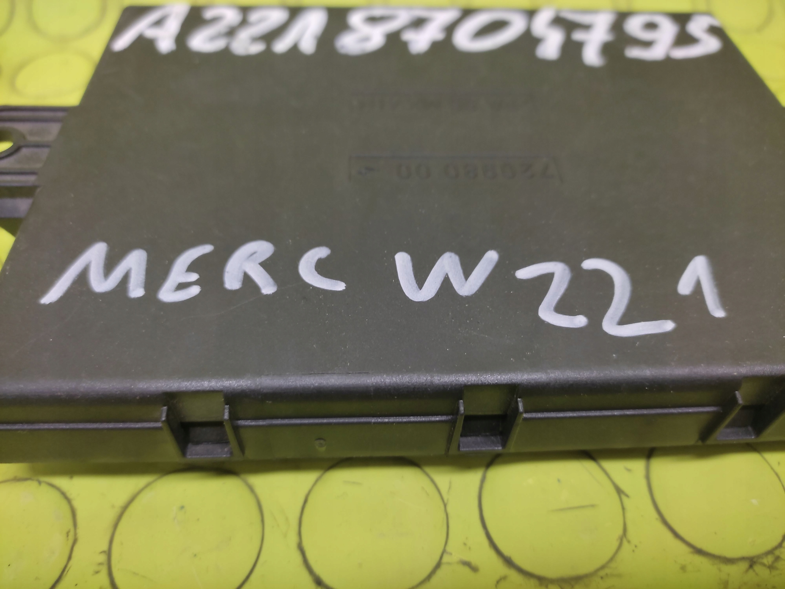 MERCEDES W221 control unit door right front