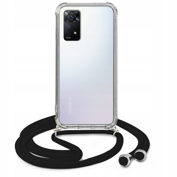 

Etui Crossbody Xiaomi Redmi Note 11 Czarny Sznurek