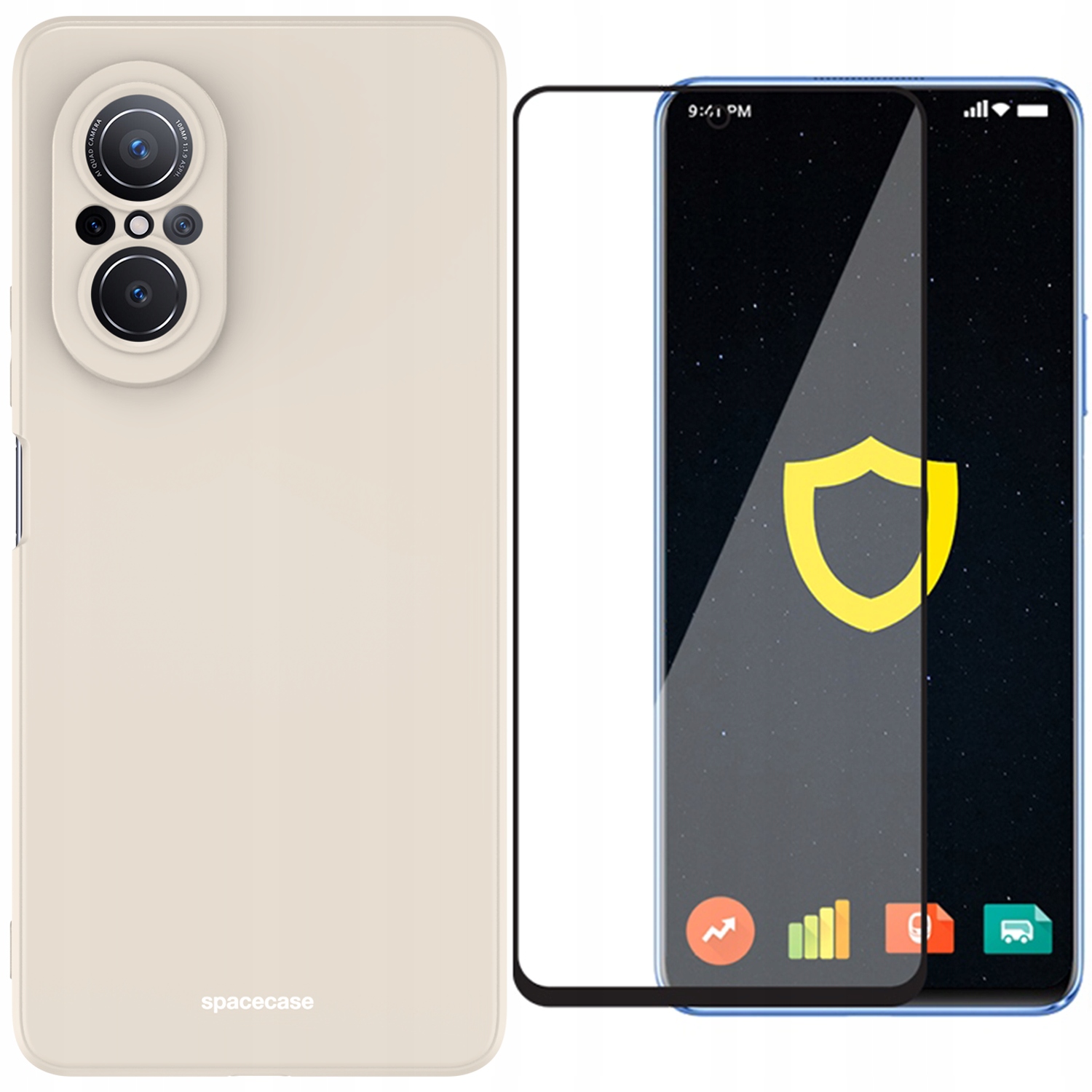 

Etui Matowe Spacecase Do Huawei Nova 9 Se Szkło