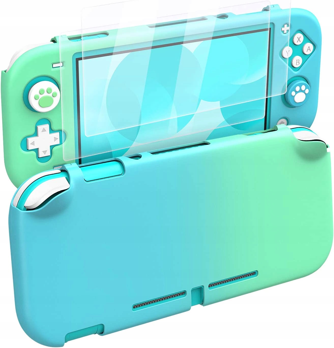 

Etui Hard Case Nintendo Switch Lite+szkło+gripy