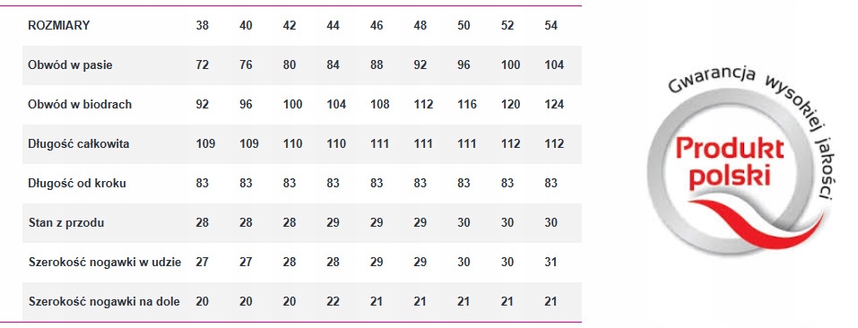 SPODNIE JEANS KLASYCZNE (38-54) KOLORY r.42 Kolor niebieski