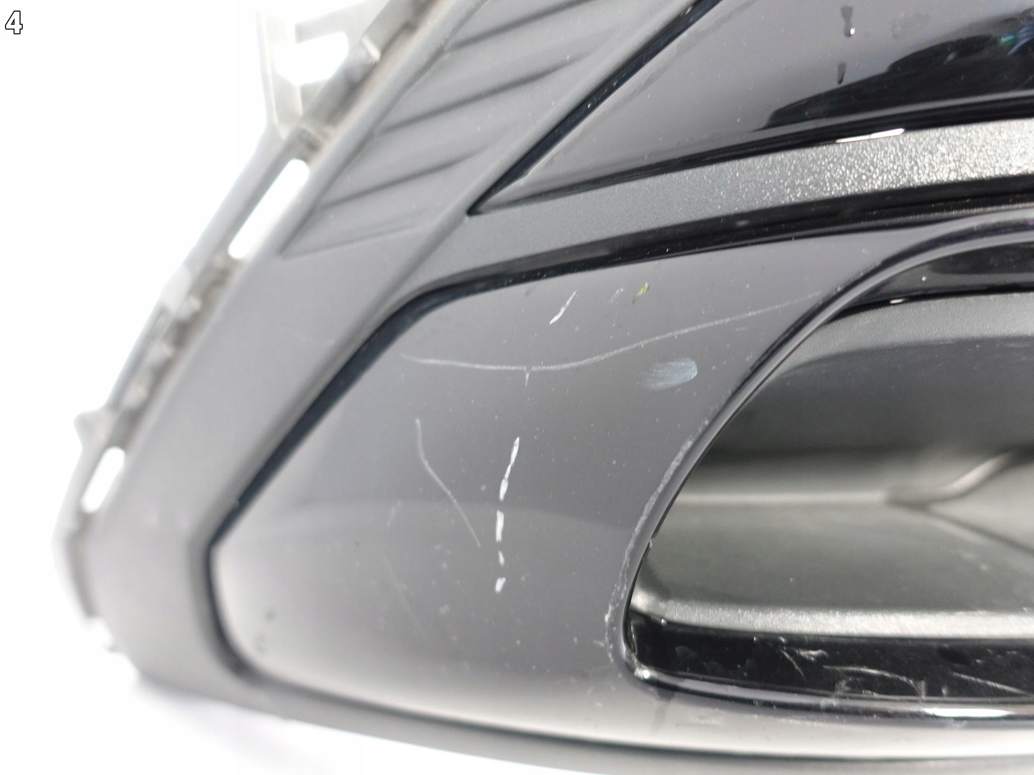 AUDI Q7 II 2 4M0 S-LINE LIFT 19-24 diffuser SPOILER accessories W bumper rear part