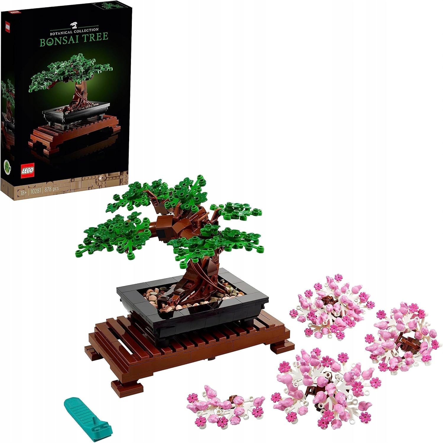 Lego Icons Botanicals, Stromek Bonsai, Dekorace do bytu