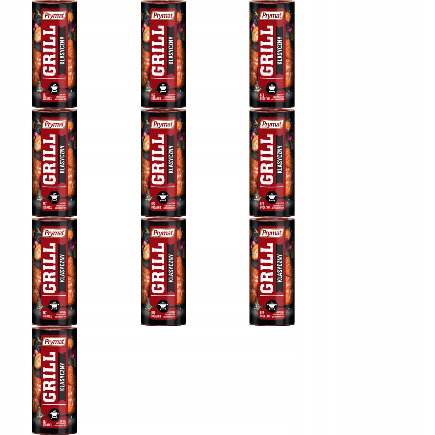 10x 80g Prymat klasické grilovací koření Půlka Kartonu