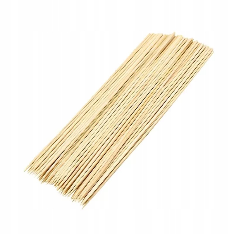 Bambusowe szpikulce patyczki do szaszłyków 30,5 cm 100 szt