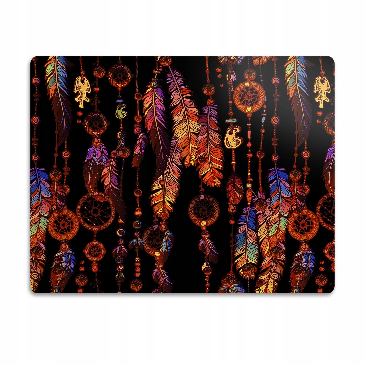 Levně Pro psa podložka pod misku Indiánský amulet 90x60