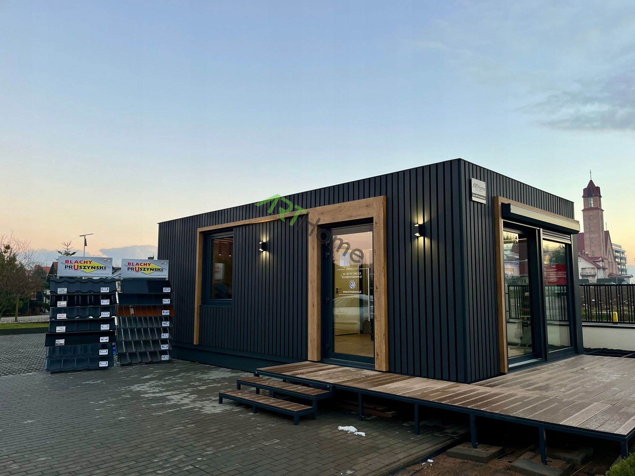 Kontener Biurowy 32m2, Pawilon handlowy | ARTHome