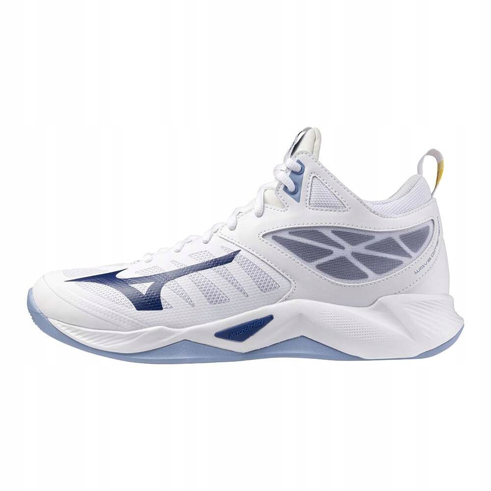 Mizuno Wave Dimension Mid(u) White/BellwetherBlue/BelAirBlu 50.0/14.0