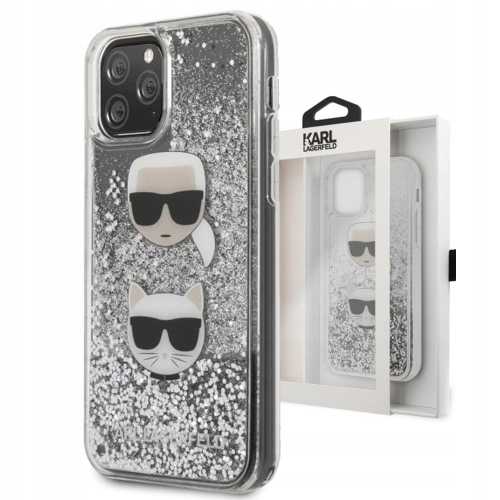 

Etui do iPhone 11 Pro Max, Karl Lagerfeld Glitter
