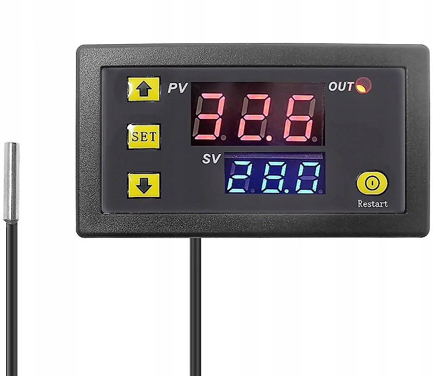 Regulator temperatury Termostat Elektroniczny W3230 12V
