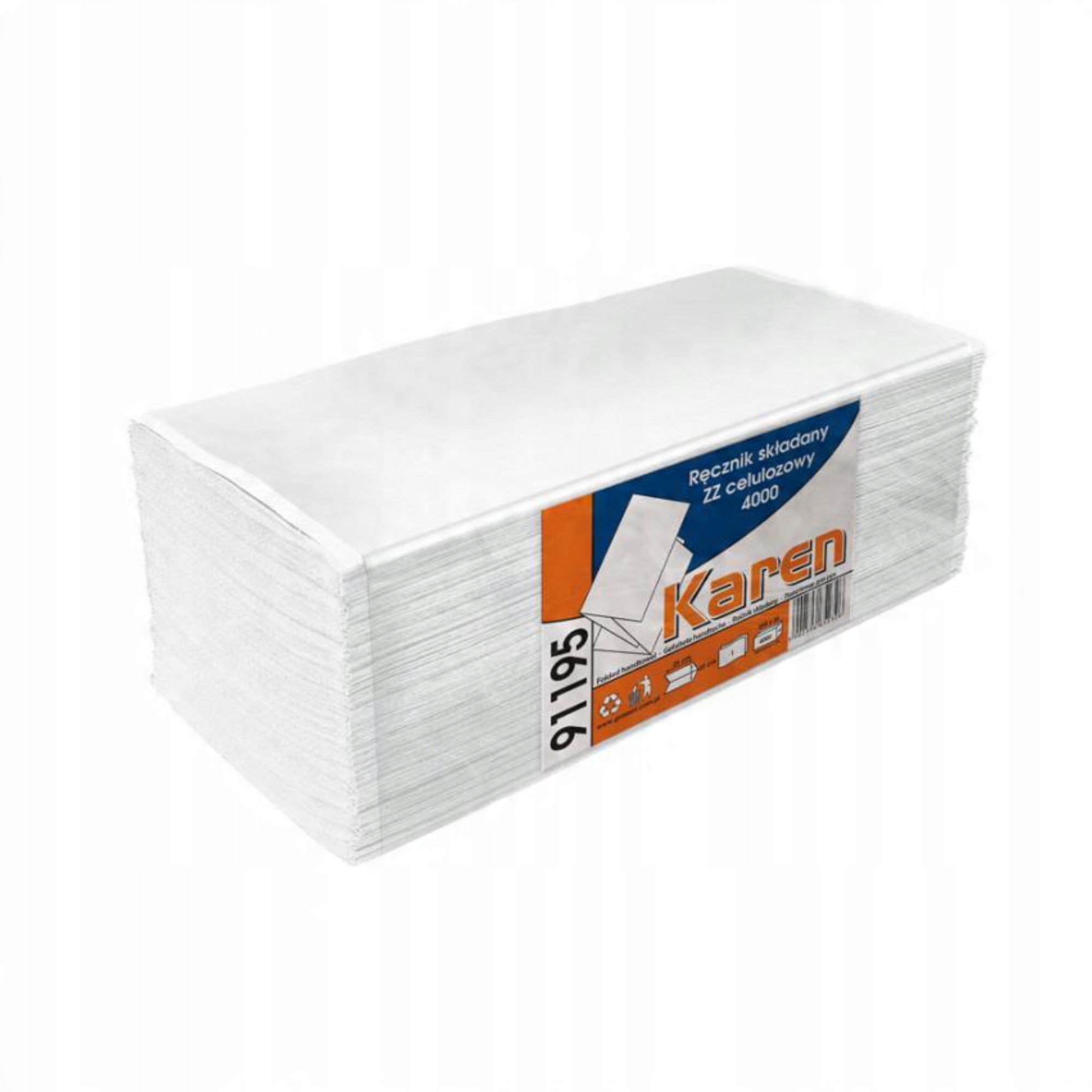 

Ręcznik papierowy składka 1w biały celuloza (4000)