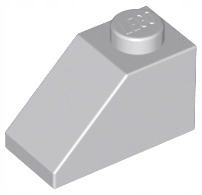 

Lego 3040 Skos Dachówka 2x1 szary jasny Nowy (1g)