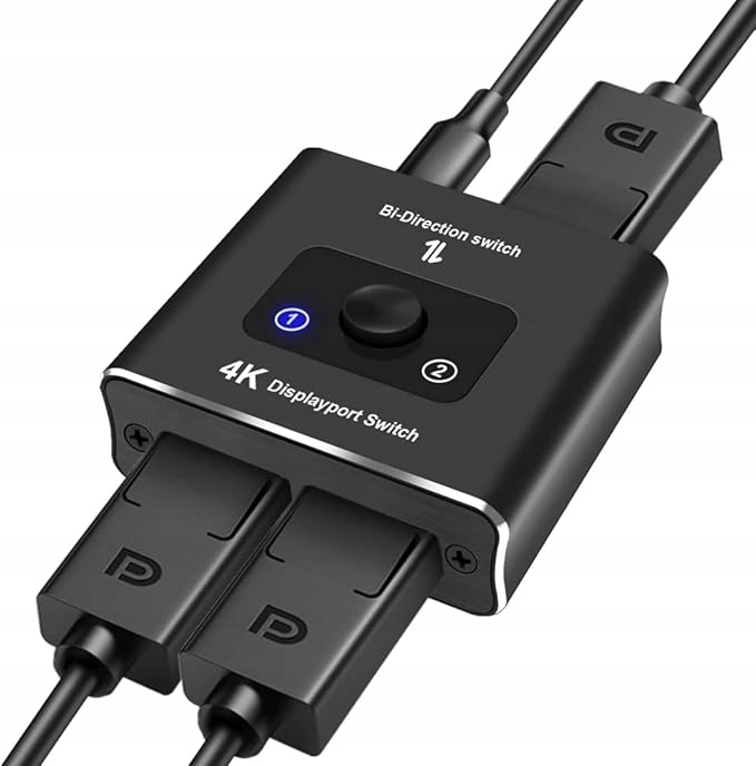 Ozvavzk Dp Switch 2 v 1 prepínač podporuje 3D notebook pre Pc PS5/4/3
