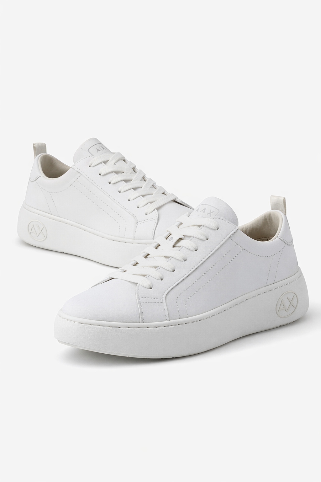 Armani Exchange Dámské Bílé Kožené Sportovní Boty 36 I4C