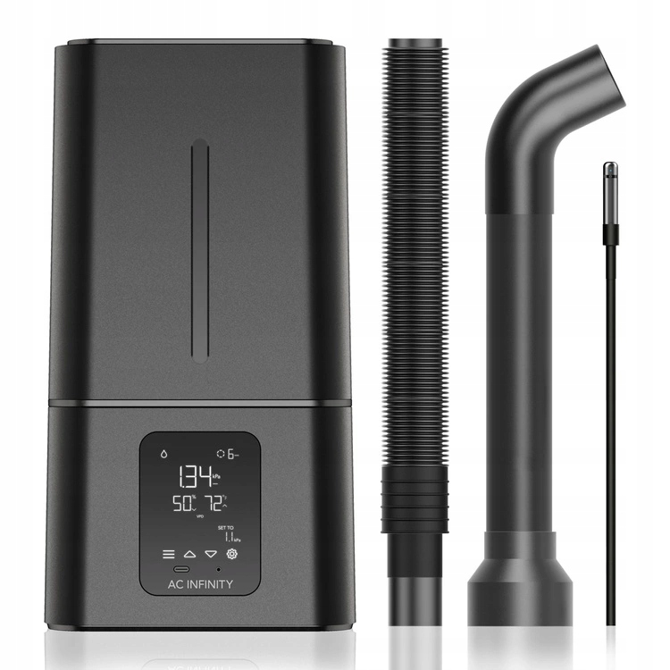 Ac Infinity Cloudforge 15L 1300 ml/h 10 programů – ultrazvukový zvlhčovač vzduchu