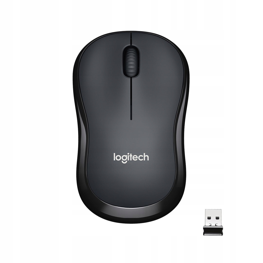 Mysz Logitech M220 Silent 910-004878 (optyczna; 1000 Dpi; kolor czarny)