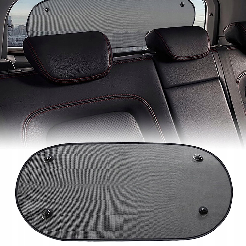 ZASŁONKA PRZECIWSŁONECZNA NA TYLNĄ SZYBĘ Z przyssawkami 100x50 cm Rodzaj osłony przeciwsłoneczne