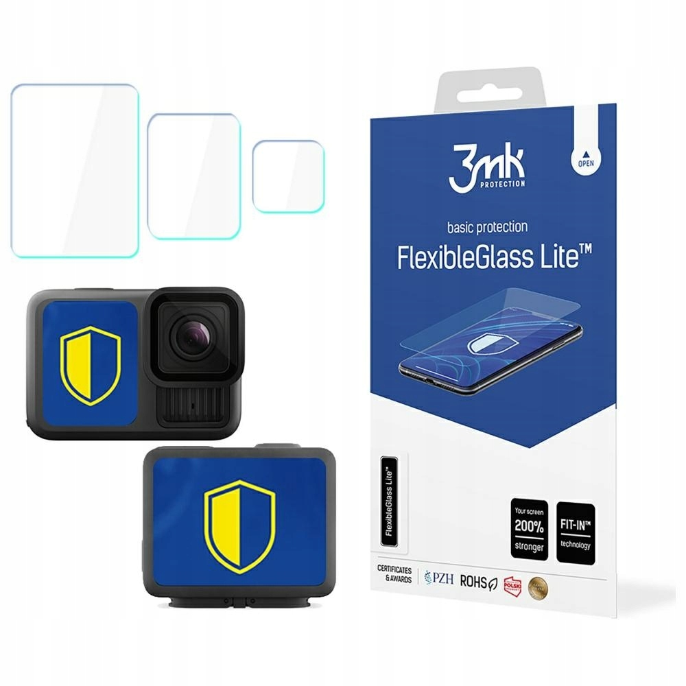 Szkło ochronne 3mk Cam Protection na GoPro Hero 13 3mk Protection
