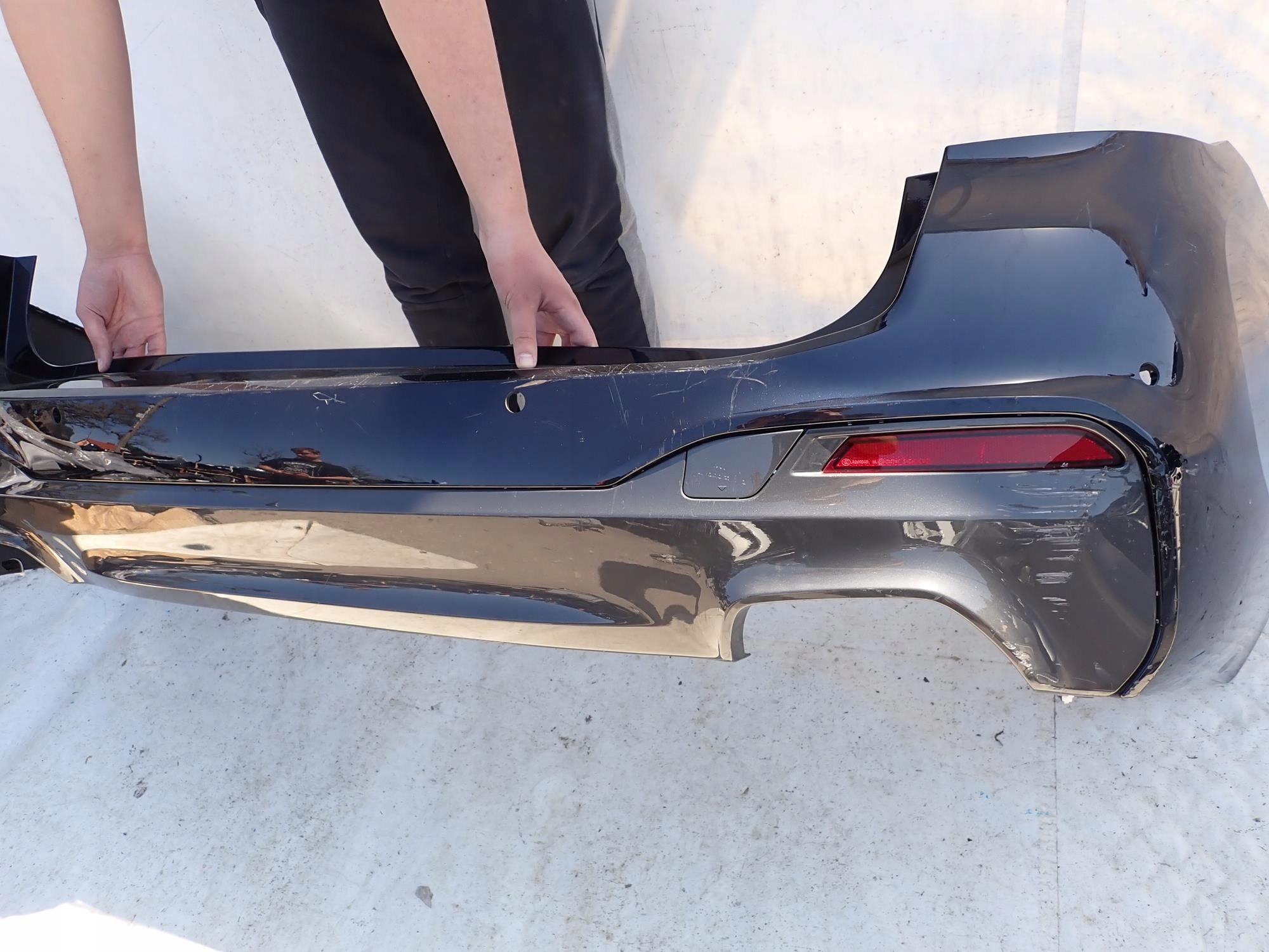 BMW 5 G31 KOMBI m-packet 17-20 bumper rear part PDC