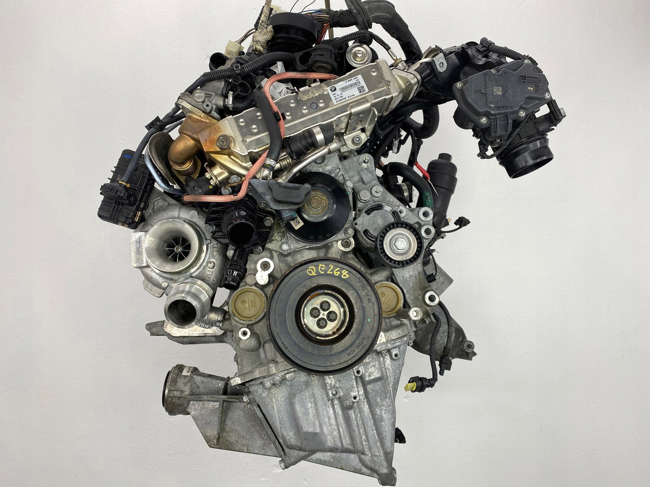 engine complete B47D20A BMW X3 F25 xDrive 20d B47 2.0d B47D20 190KM
