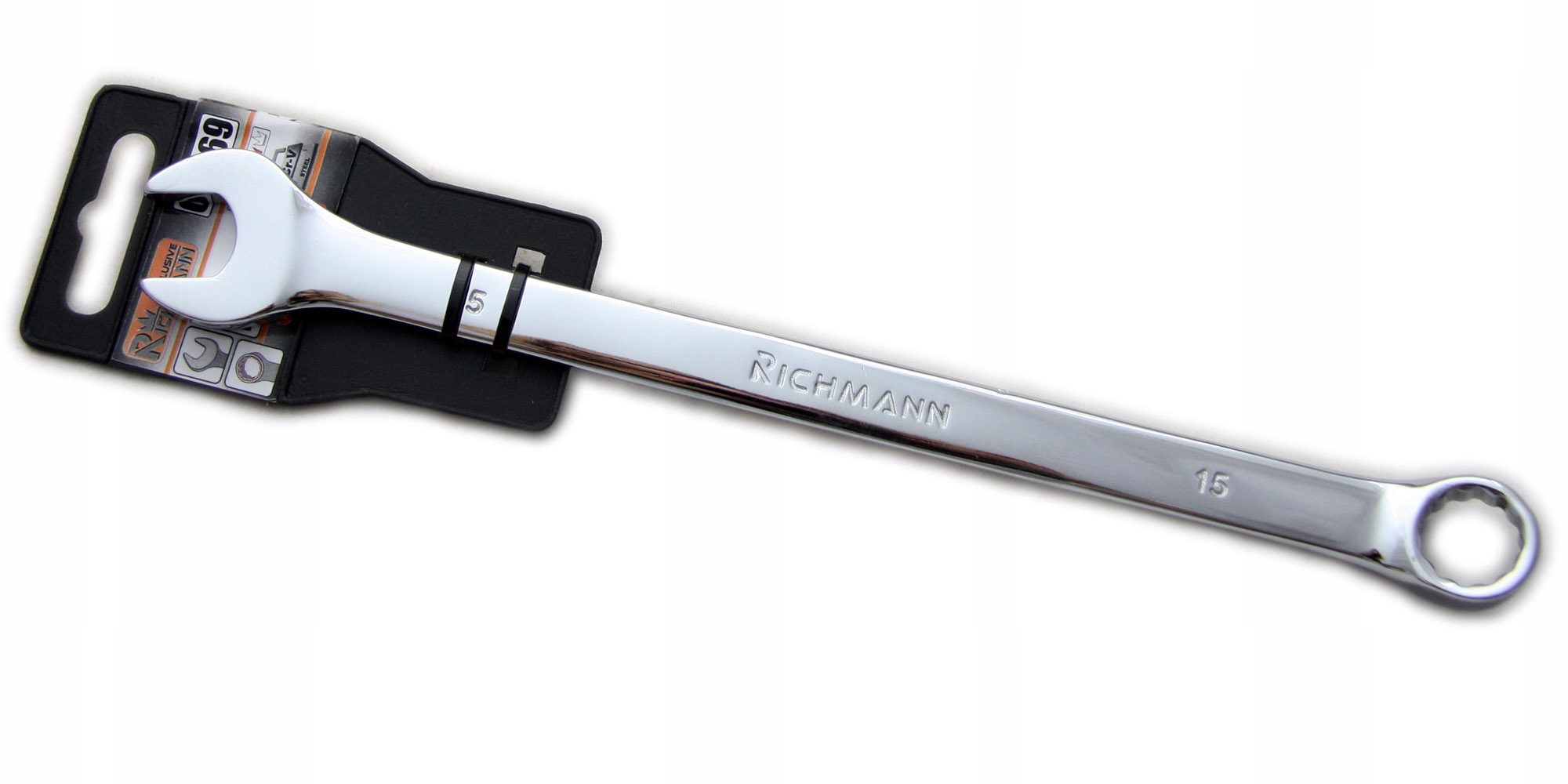 Klucz płasko-oczkowy Długi 15 x254mm Richmann C6369