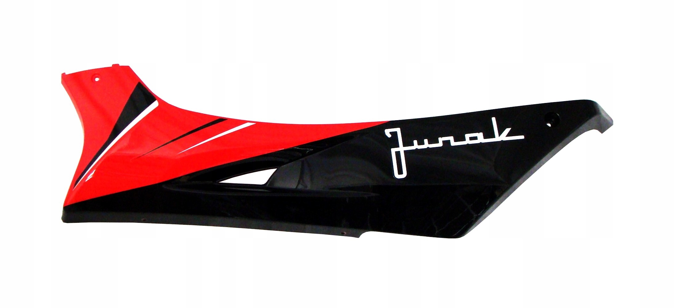 T46633 - JUNAK 609 ЗАХИСТ ПОРОГА РАМИ ЛІВИЙ ЧОРНИЙ І ЧЕРВОНИЙ