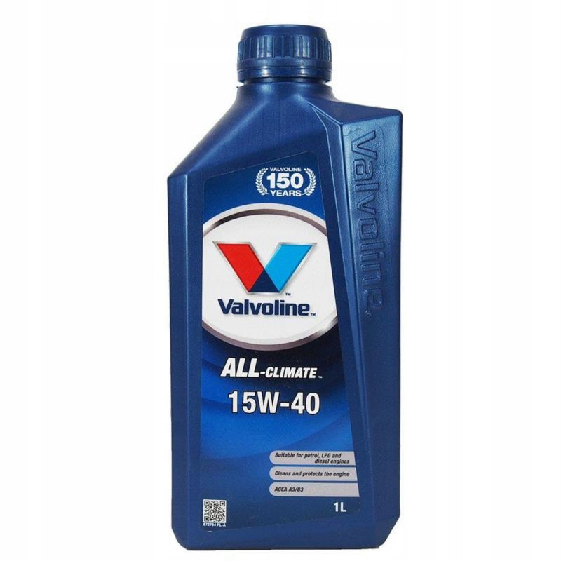 

Valvoline All-climate 15W40 1L Mineralny Api Sl/cf