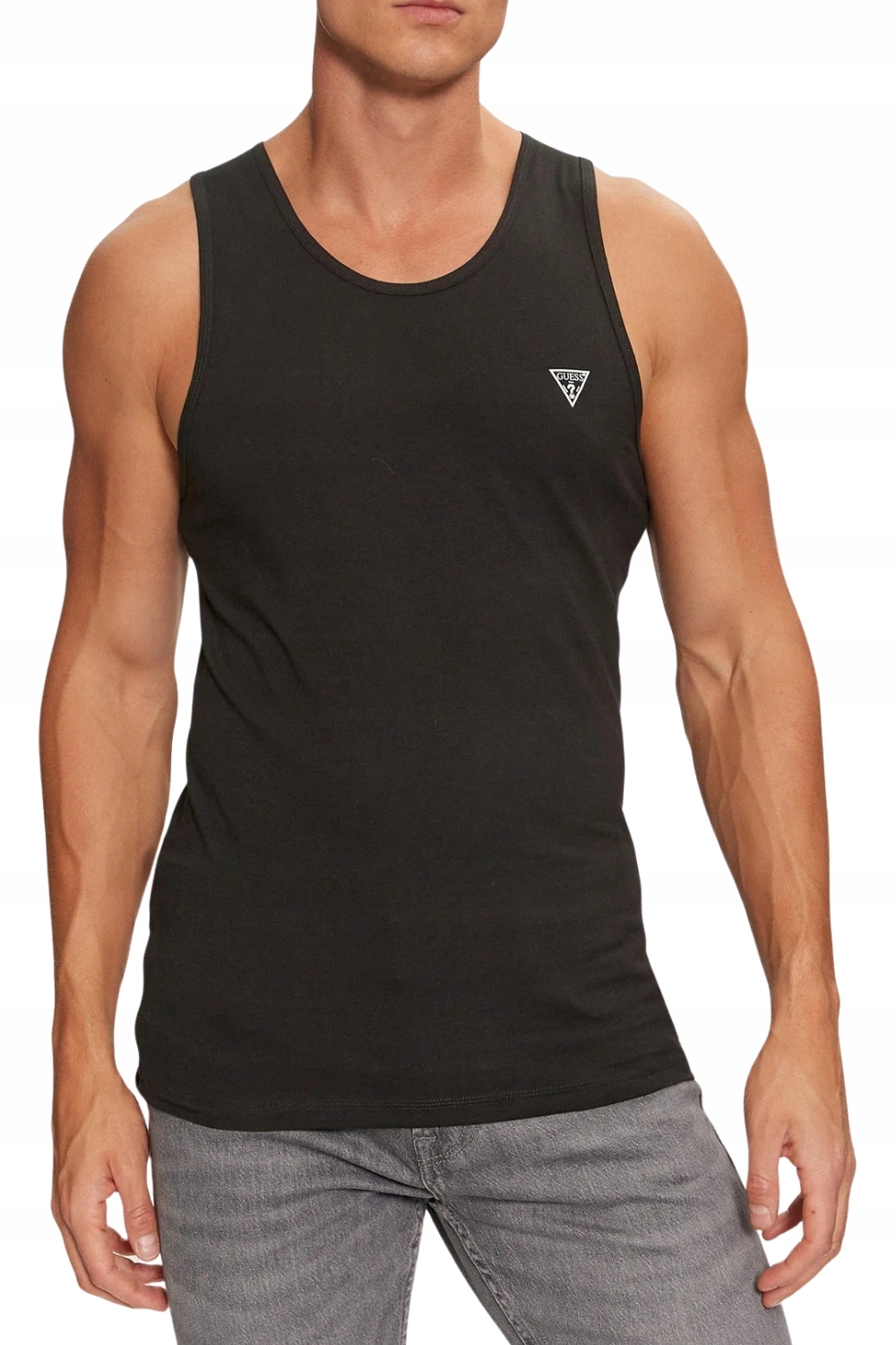 Guess Černá pánská podprsenka 2 Pack L