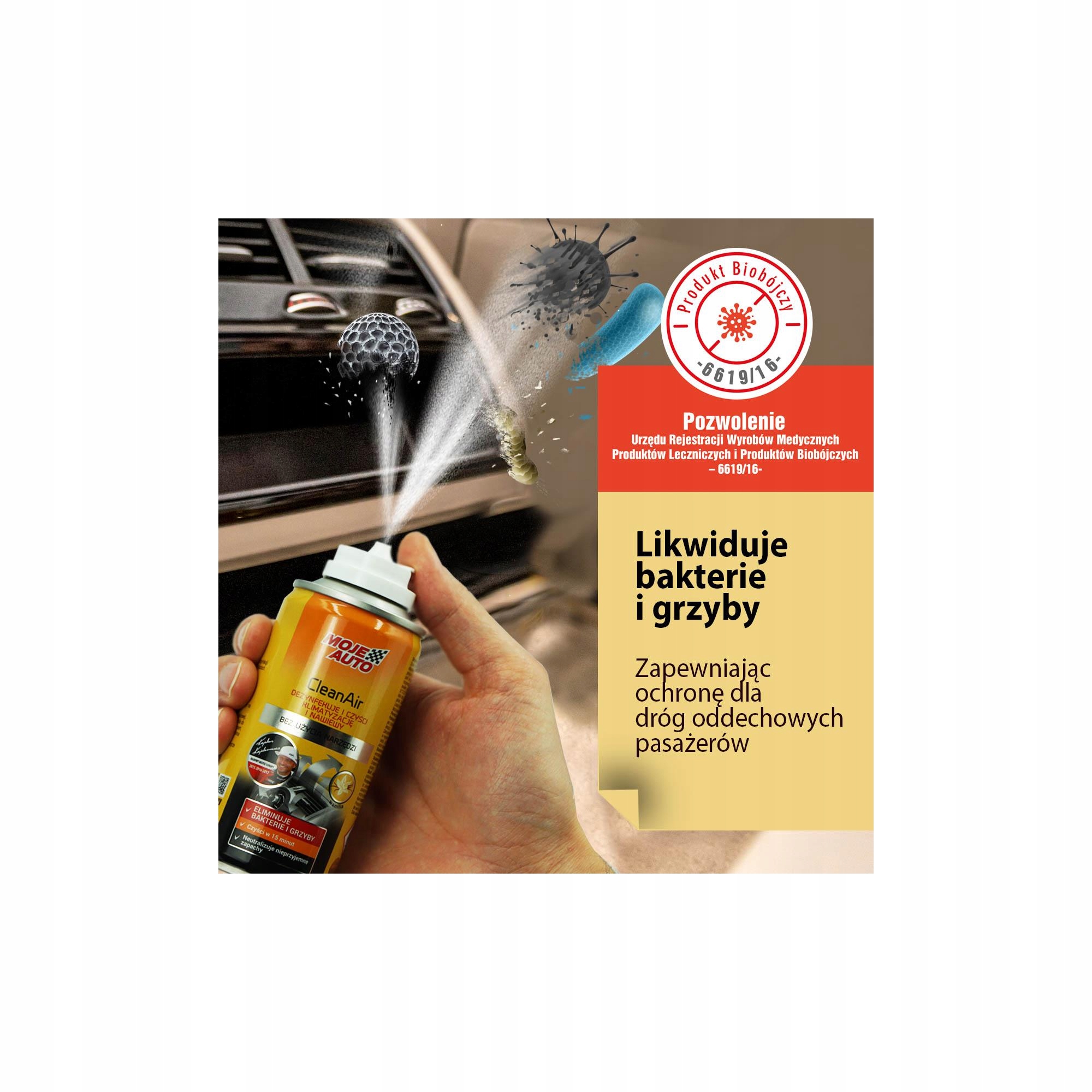 Odświeżacz Klimatyzacji i Nawiewów Wanilia 150ml EAN (GTIN) 5706034691720