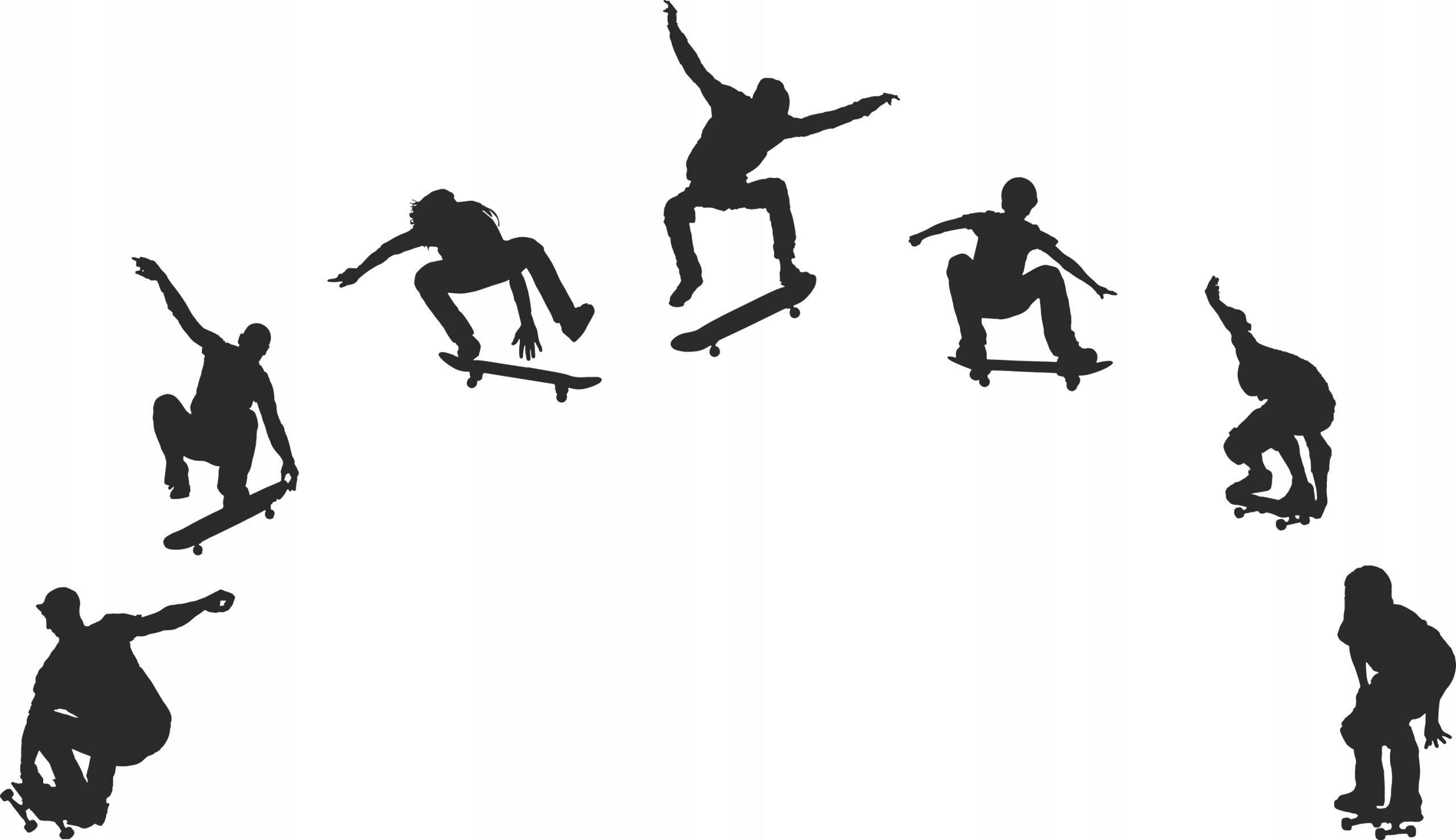 

Naklejki ścienne dla chłopców Deskorolka Skate